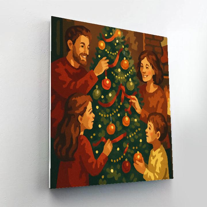 Nostalgic Ornament Decoration paint by numbers