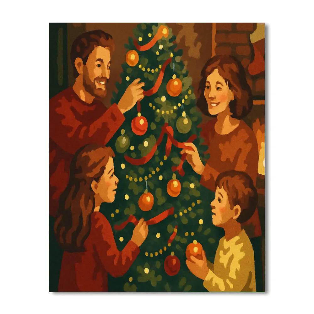 Nostalgic Ornament Decoration paint by numbers