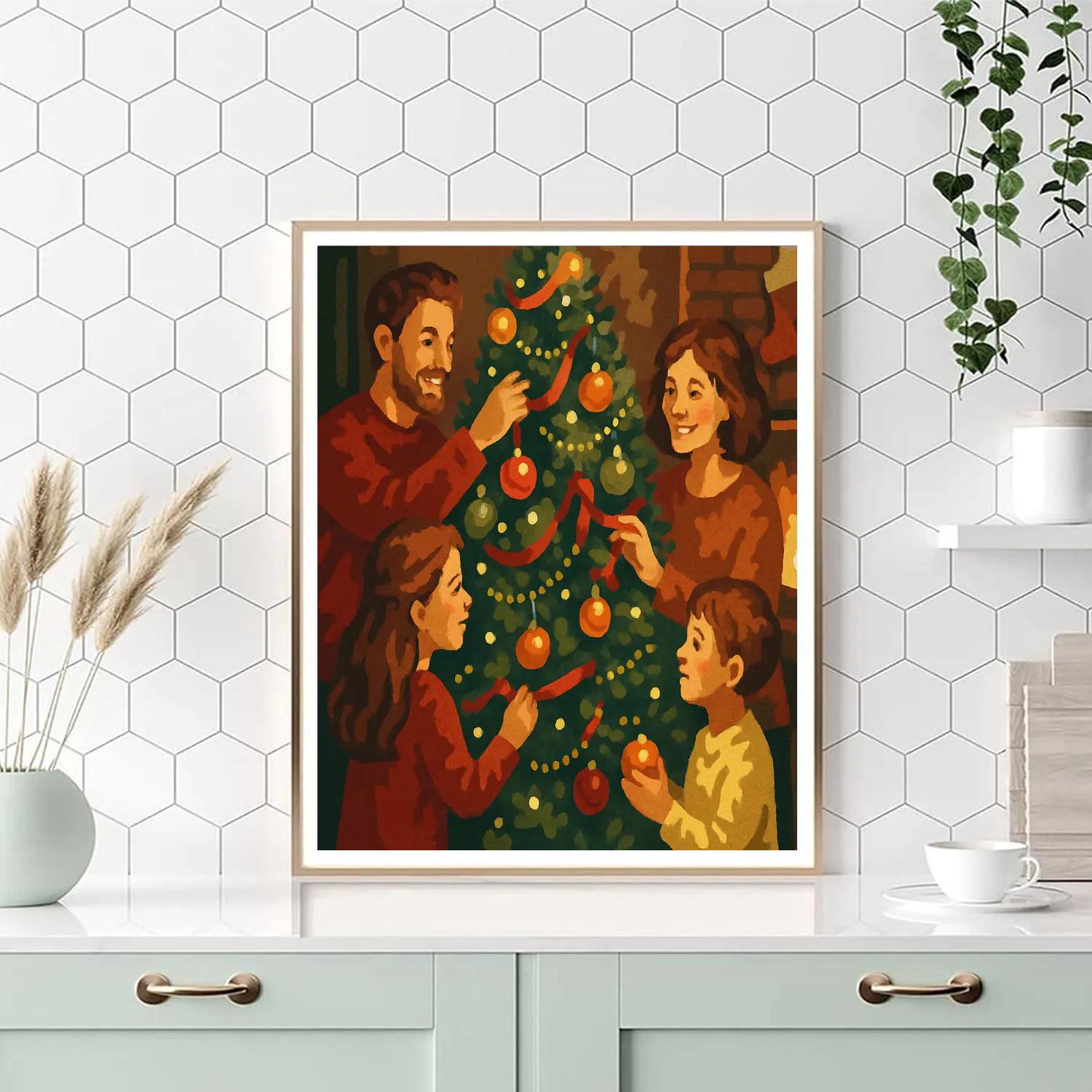 Nostalgic Ornament Decoration paint by numbers