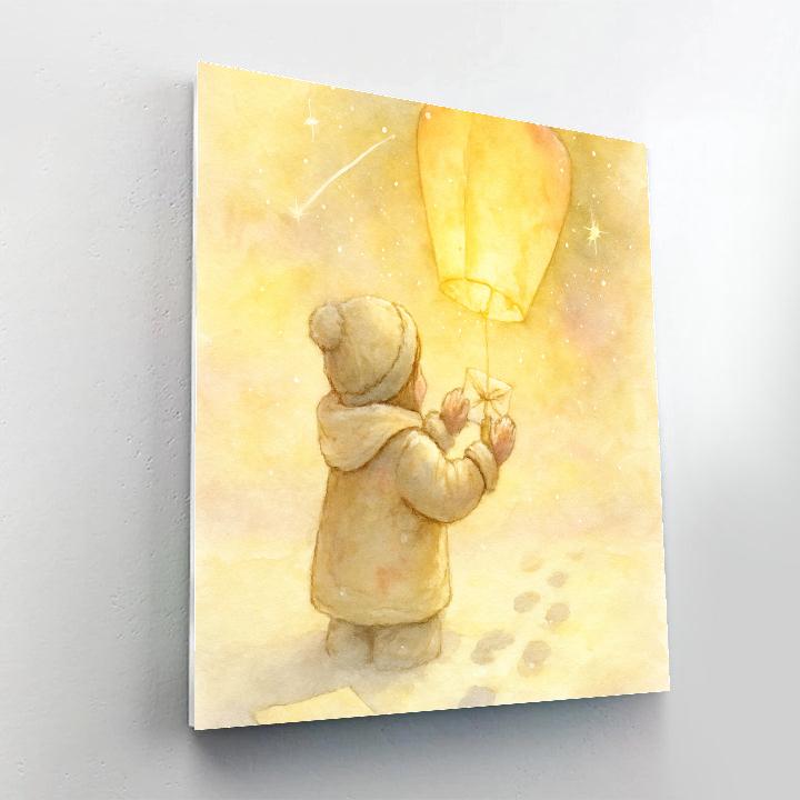 Snowbound Letter To The Stars Painting by numbers kit