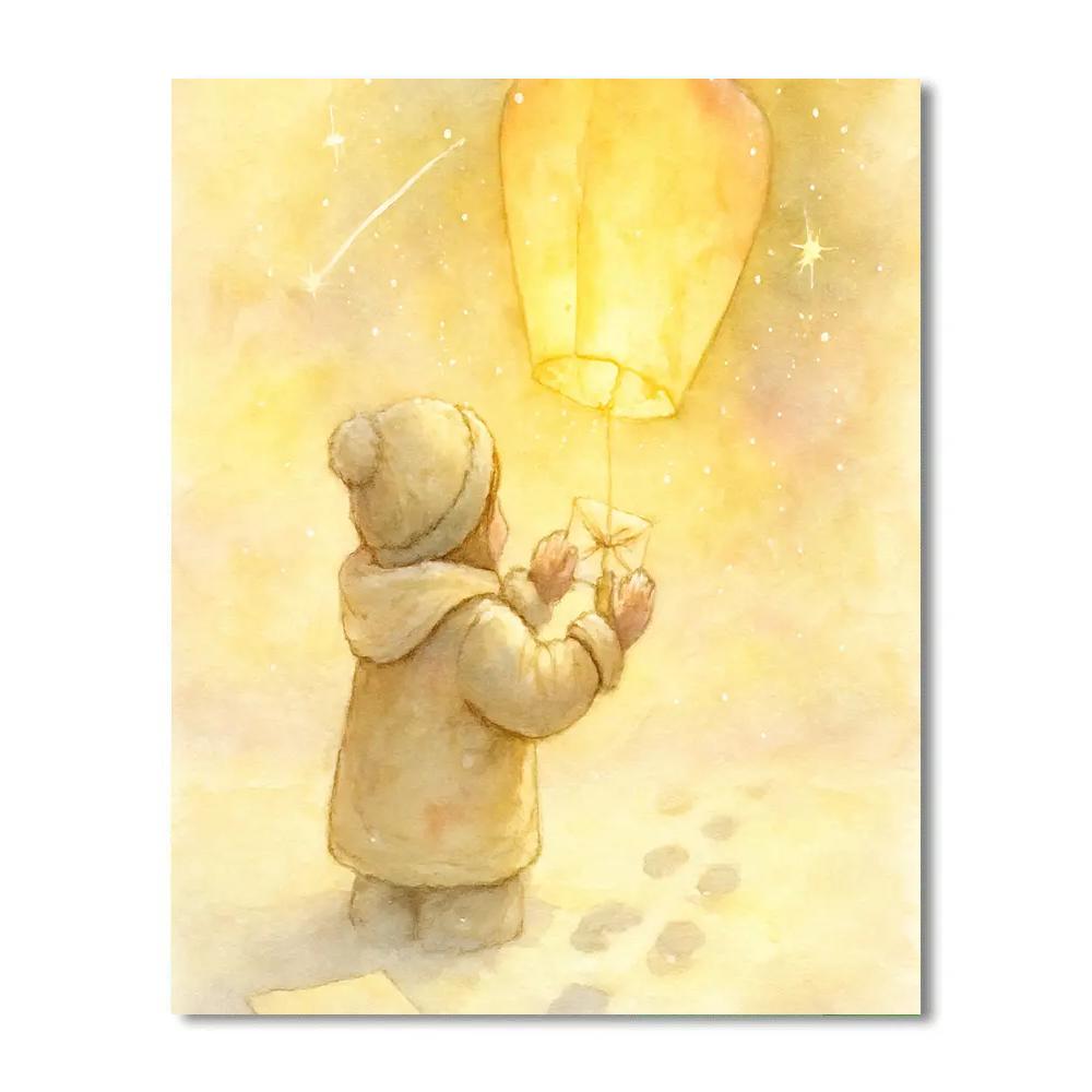 Snowbound Letter To The Stars Painting by numbers kit
