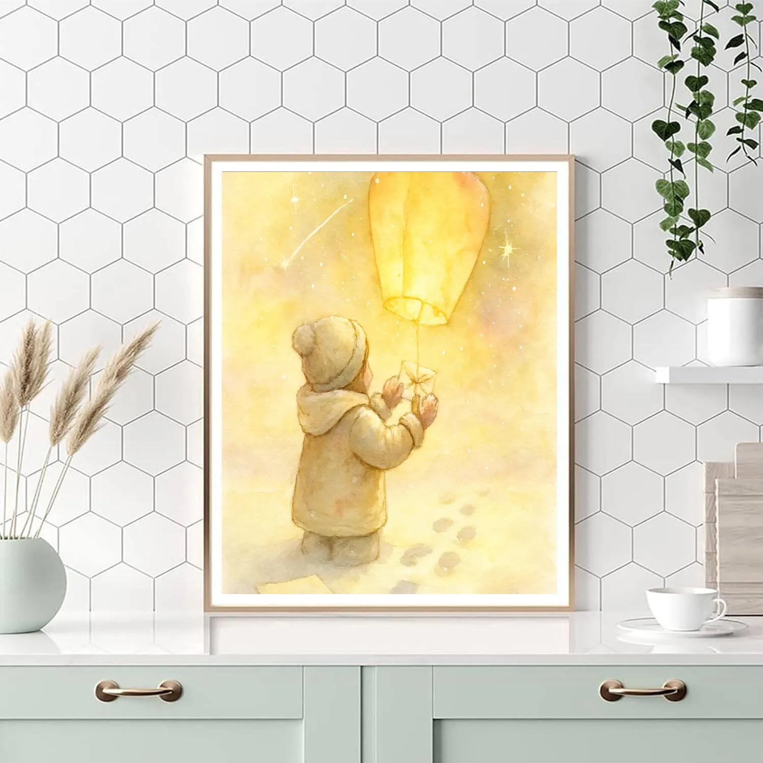 Snowbound Letter To The Stars Painting by numbers kit