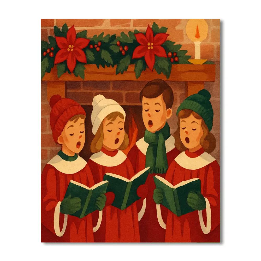 Classic Hearthside Chorus Number painting