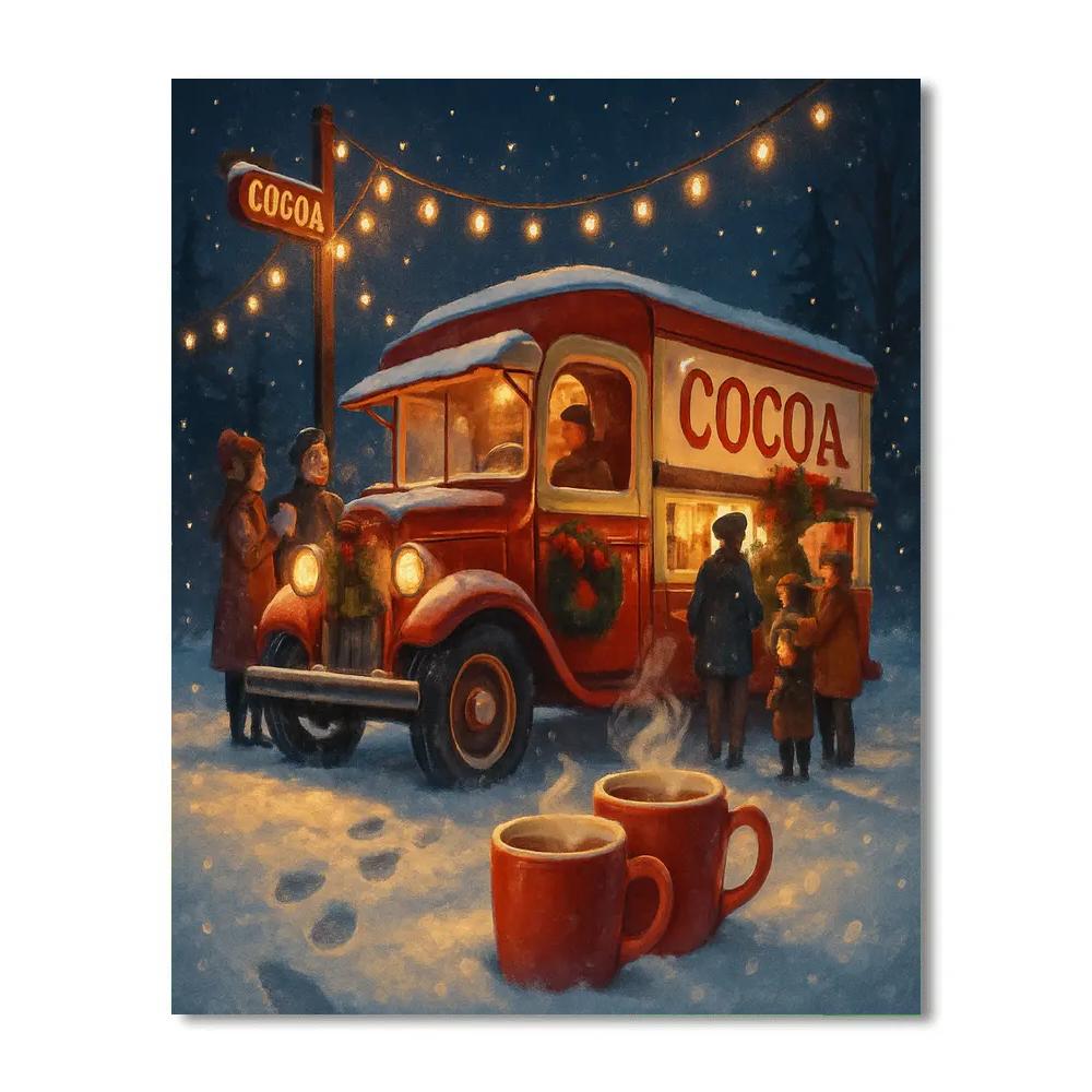 Midnight Cocoa Truck Stop paint by color