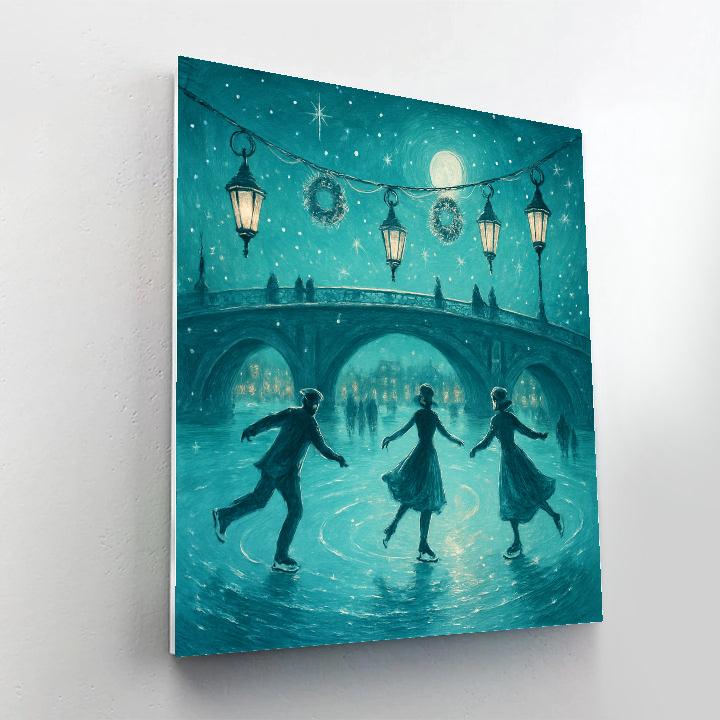 Icicle Bridge Lantern Ballet paint by color
