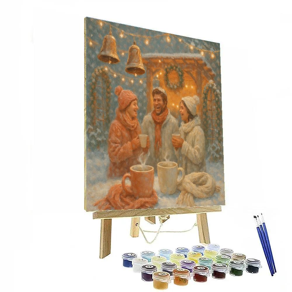 Murmuring Bells Garden Party painting number kit