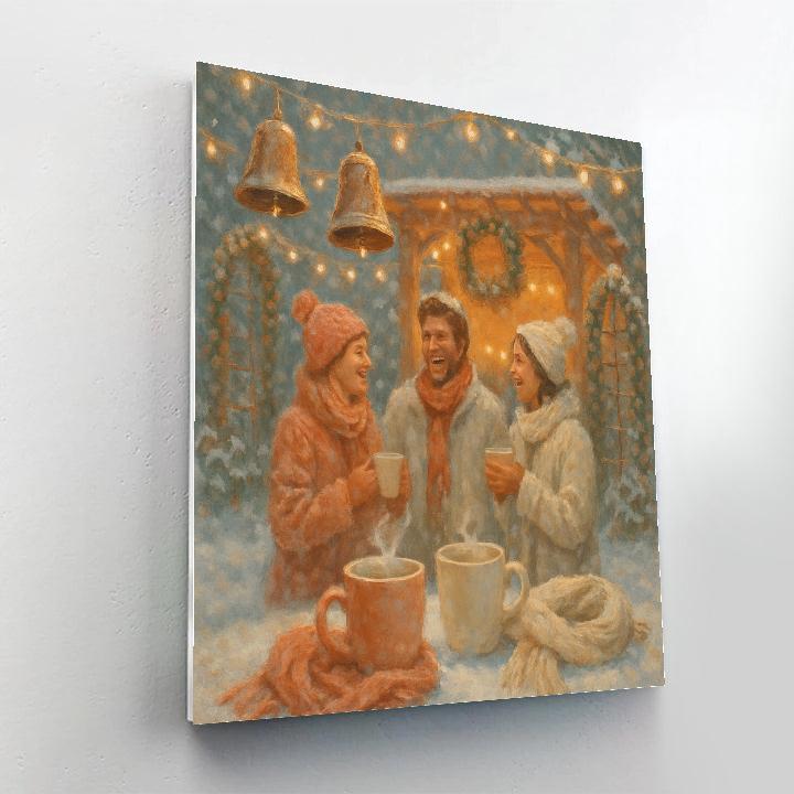 Murmuring Bells Garden Party painting number kit