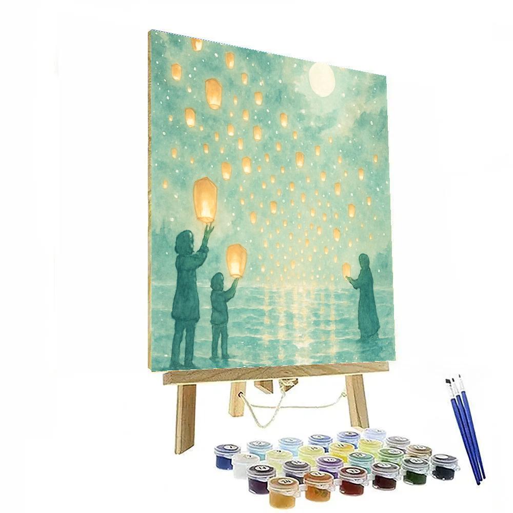 Little Lights Lantern Flight Paint by numbers kits