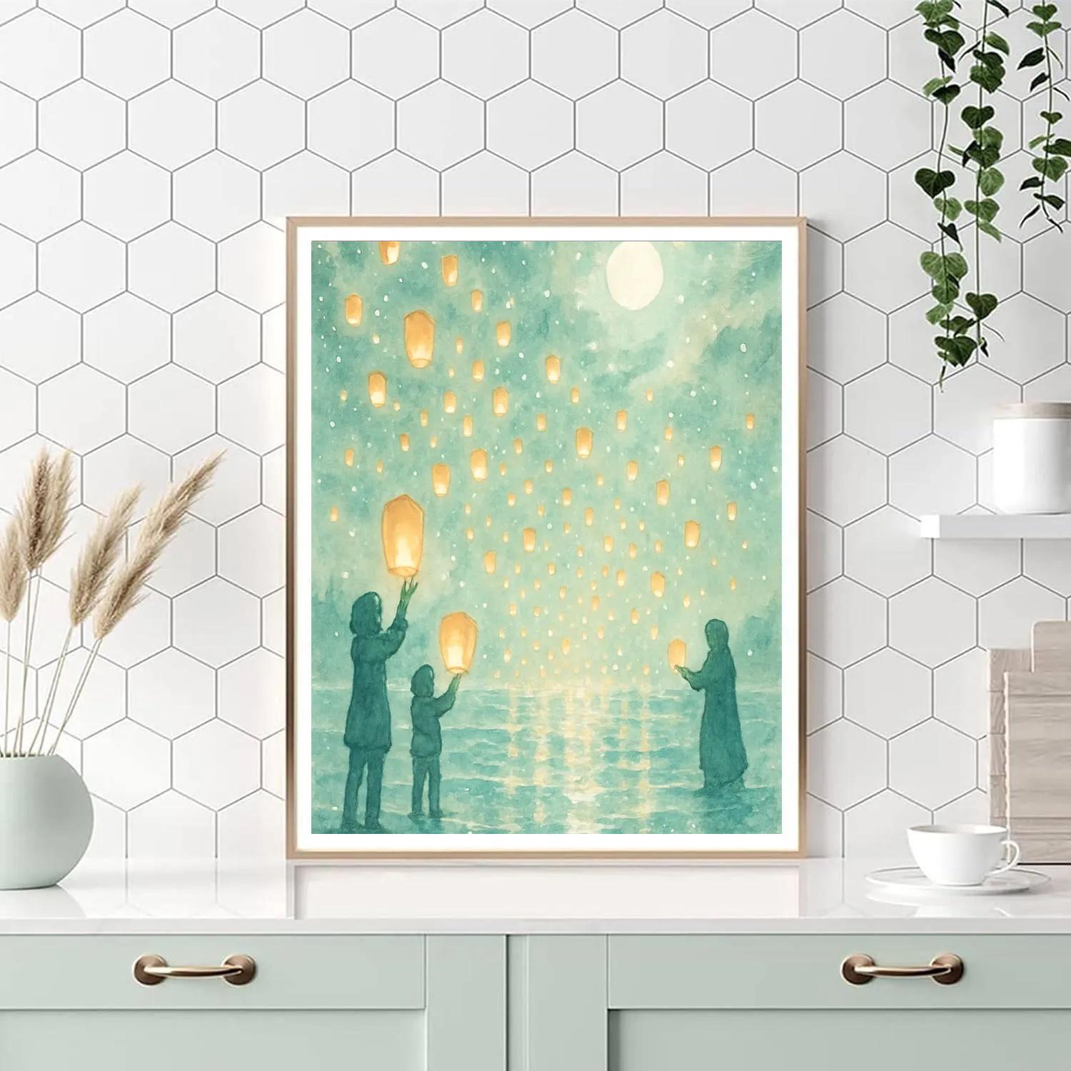 Little Lights Lantern Flight Paint by numbers kits