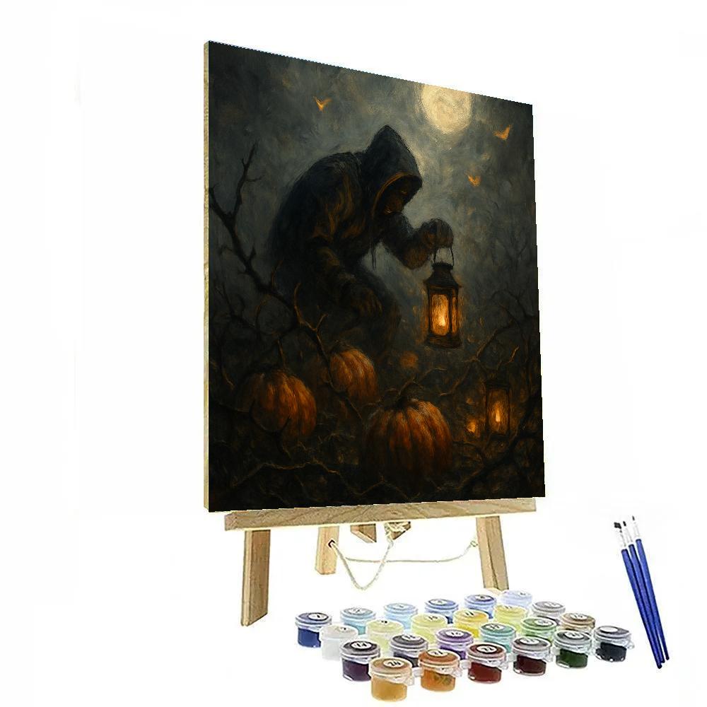 Midnight Gardener Of Thorns Paint by numbers art