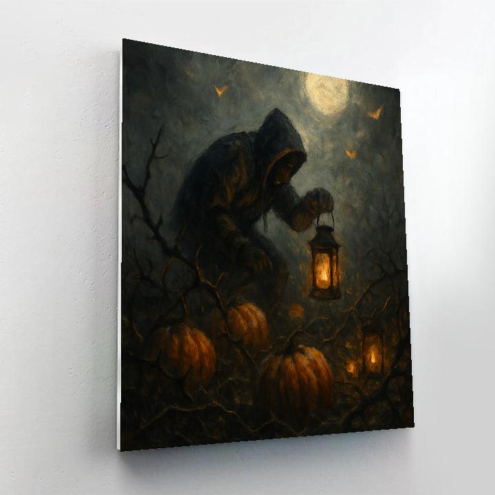 Midnight Gardener Of Thorns Paint by numbers art