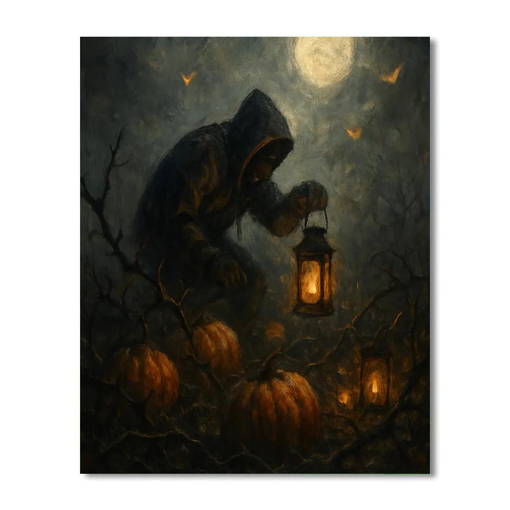 Midnight Gardener Of Thorns Paint by numbers art