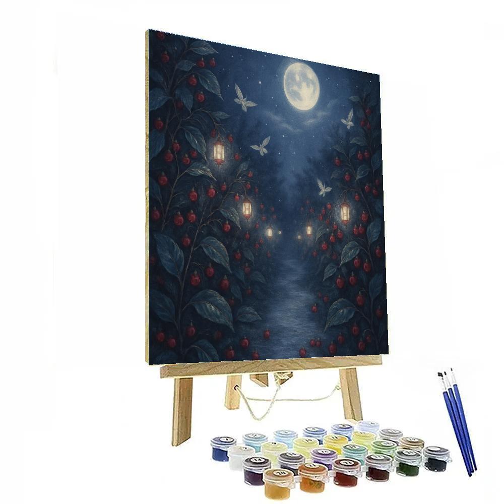 Nightshade Lane Lanterns paint by numbers