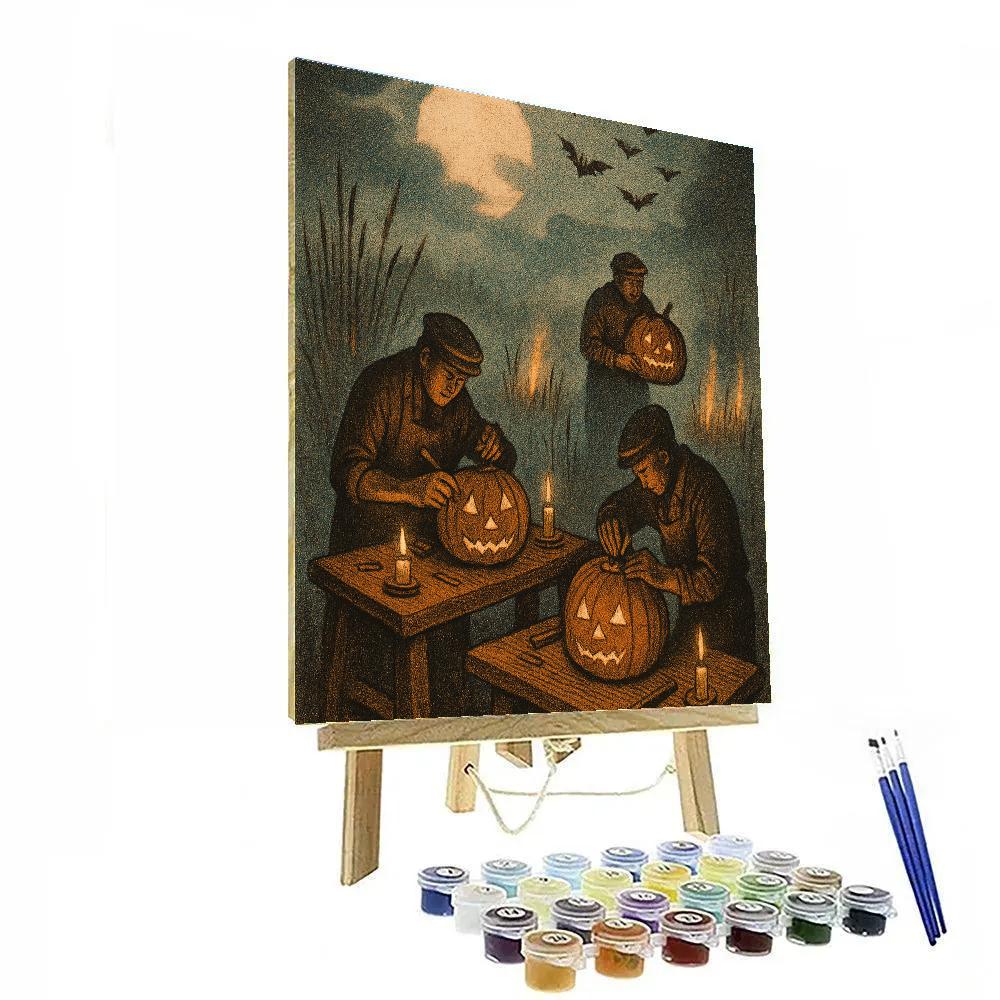 Lampwrights Of The Fogfen Numbered painting kits
