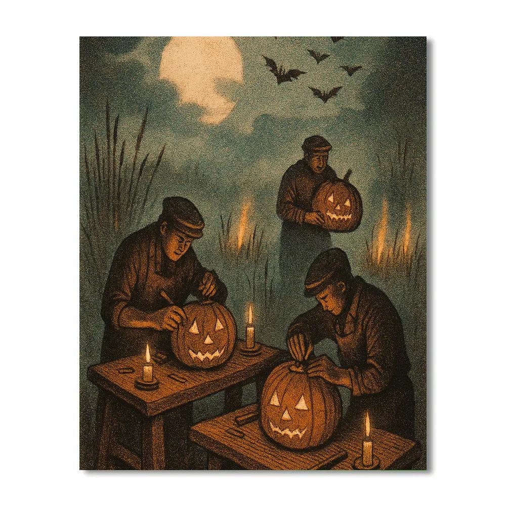 Lampwrights Of The Fogfen Numbered painting kits