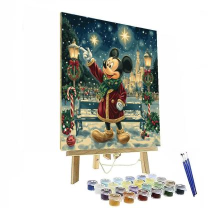 Mickeys North Star Carol DIY paint by numbers