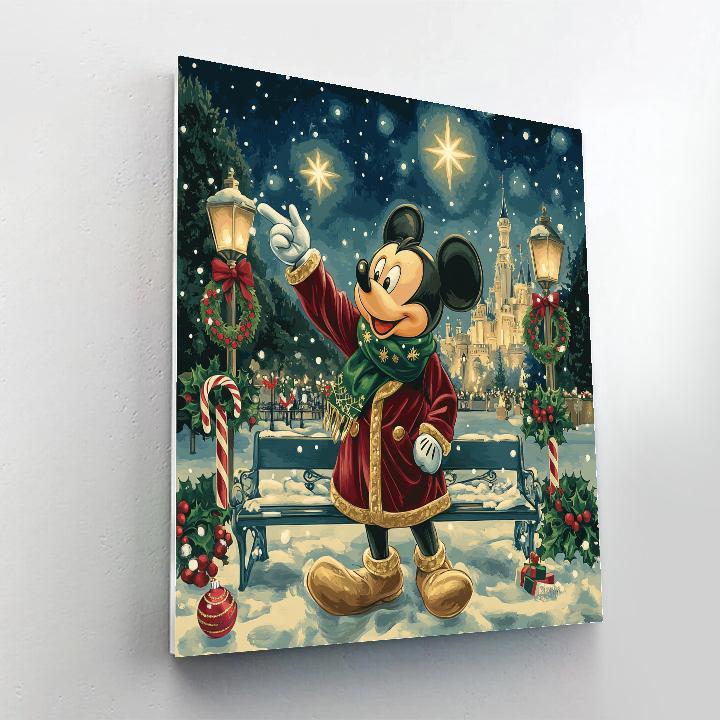 Mickeys North Star Carol DIY paint by numbers