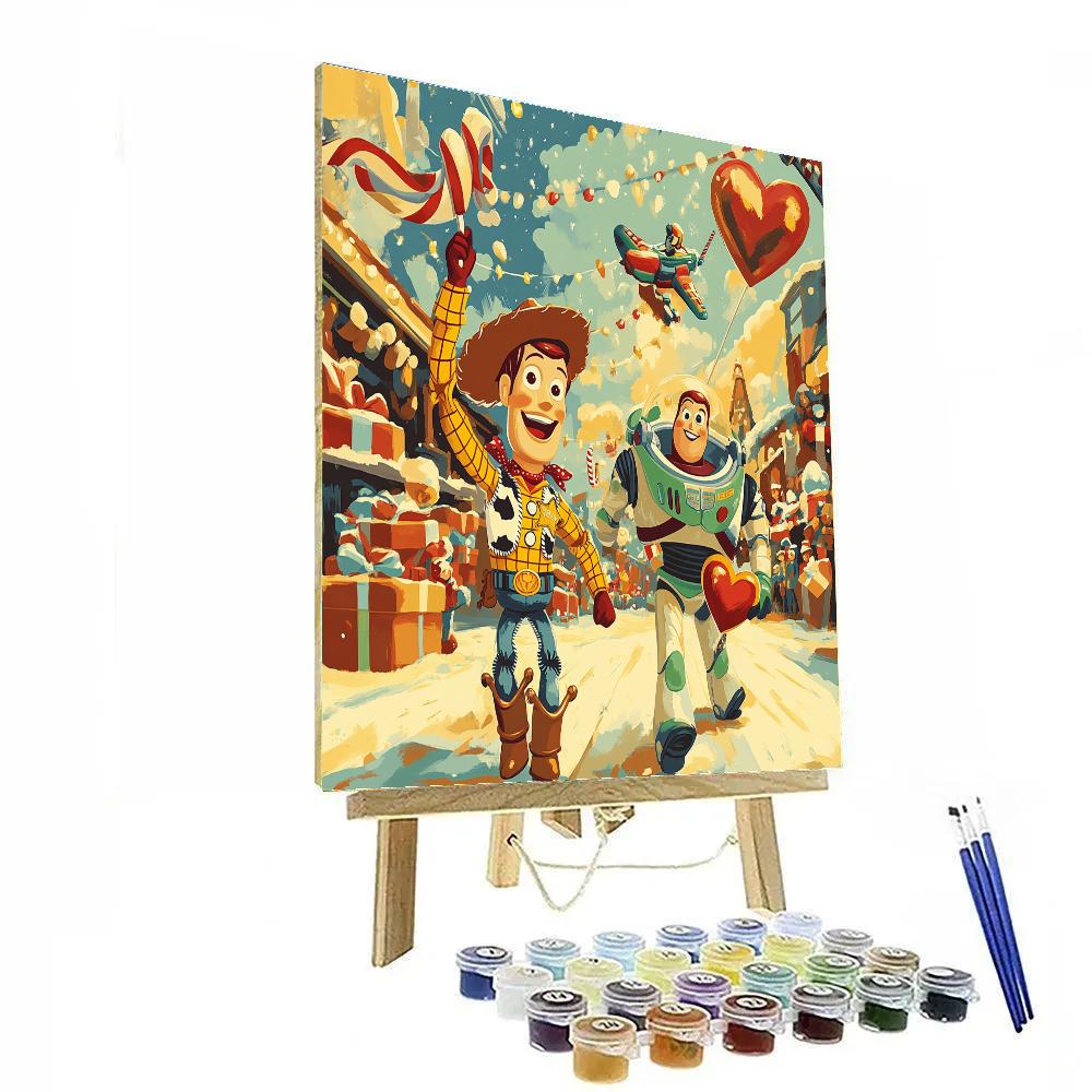 Toy Story Workshop Parade Painting by numbers kit