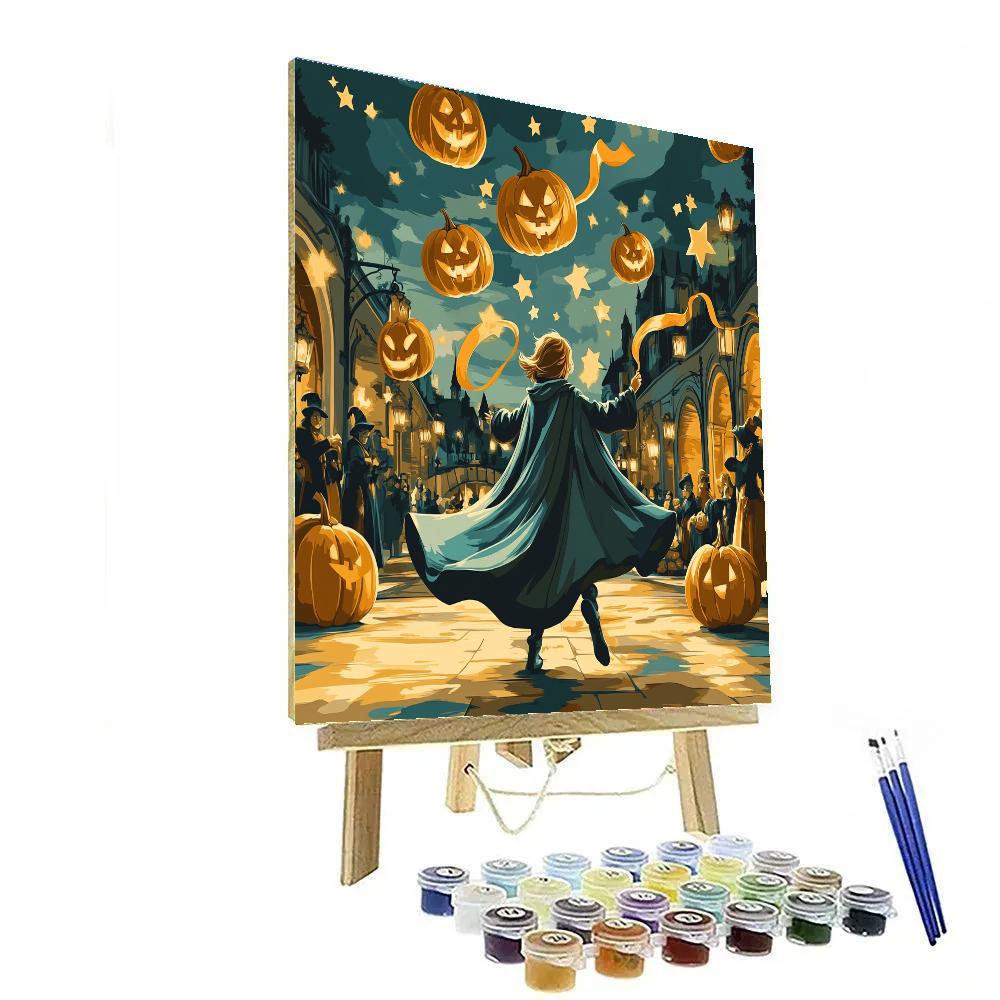 Midnight Sorcerer Dance Painting by numbers kit