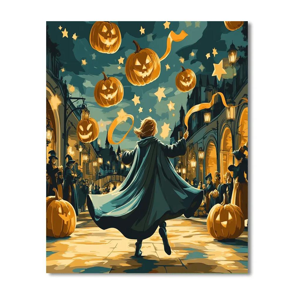 Midnight Sorcerer Dance Painting by numbers kit