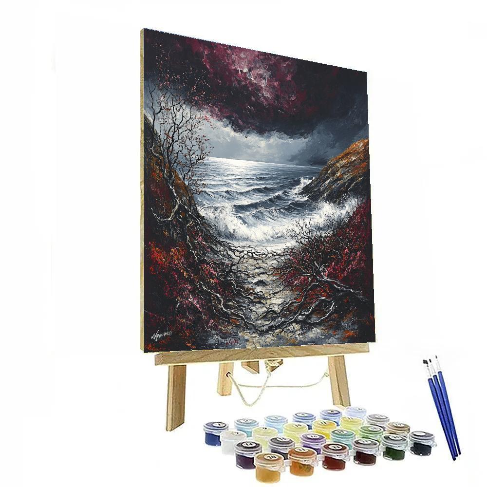 Arthur Lismer Inspired September Gale Over Tanglewood Shores Numbered painting kits