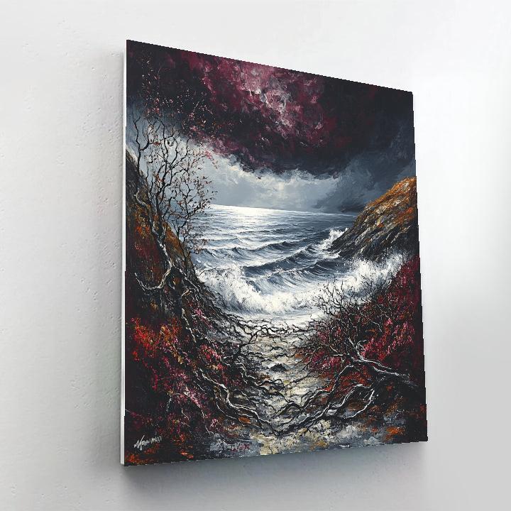 Arthur Lismer Inspired September Gale Over Tanglewood Shores Numbered painting kits