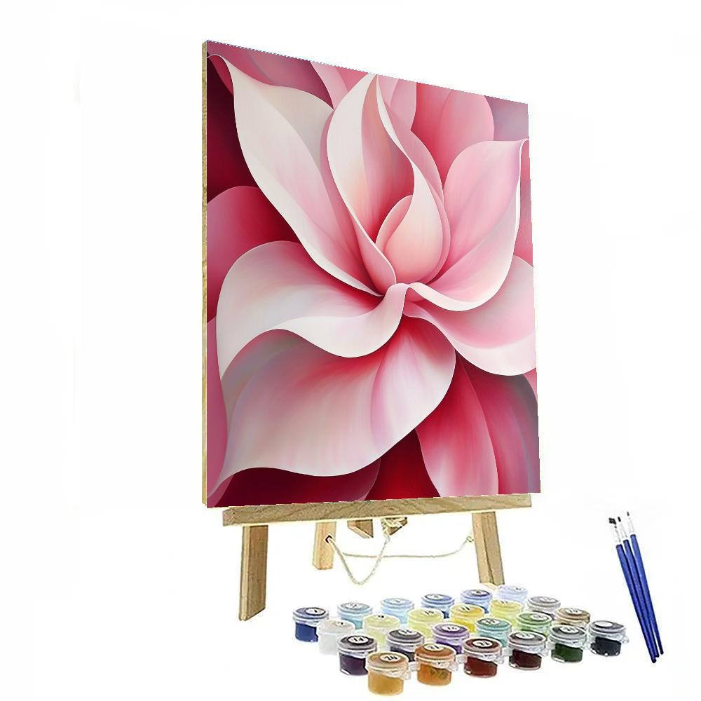 Georgia OKeeffe Inspired Floral Whisper Painting by numbers kit