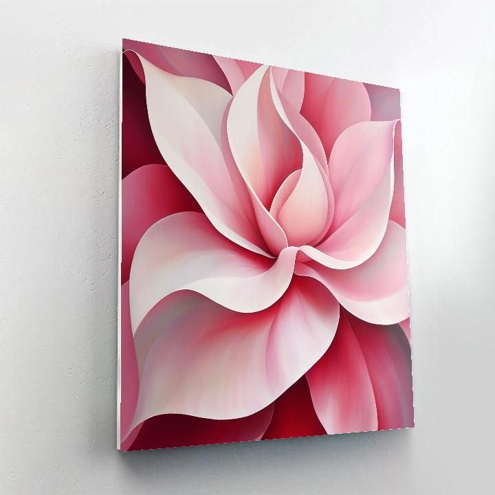 Georgia OKeeffe Inspired Floral Whisper Painting by numbers kit