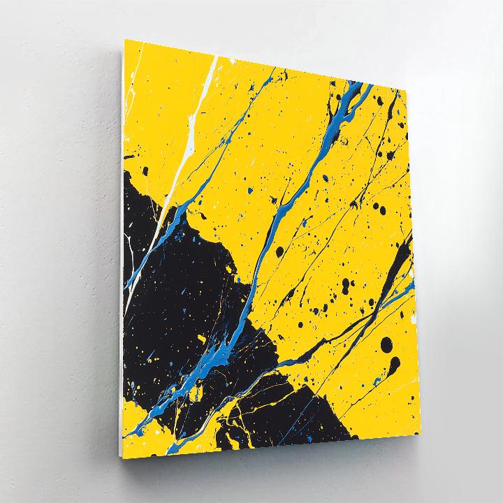 Jackson Pollock Inspired Electric Storm Dance Paint by numbers kits