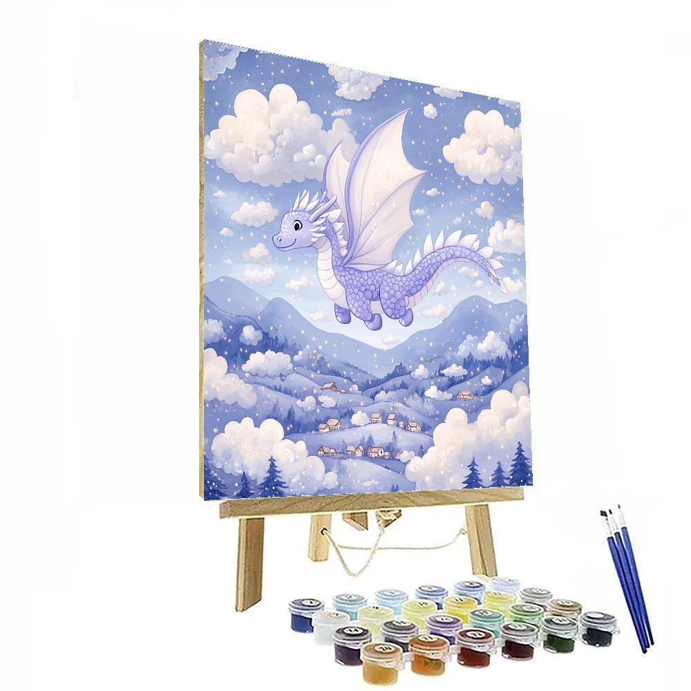 Sisu Cloud Flight Disney Inspired DIY paint by numbers