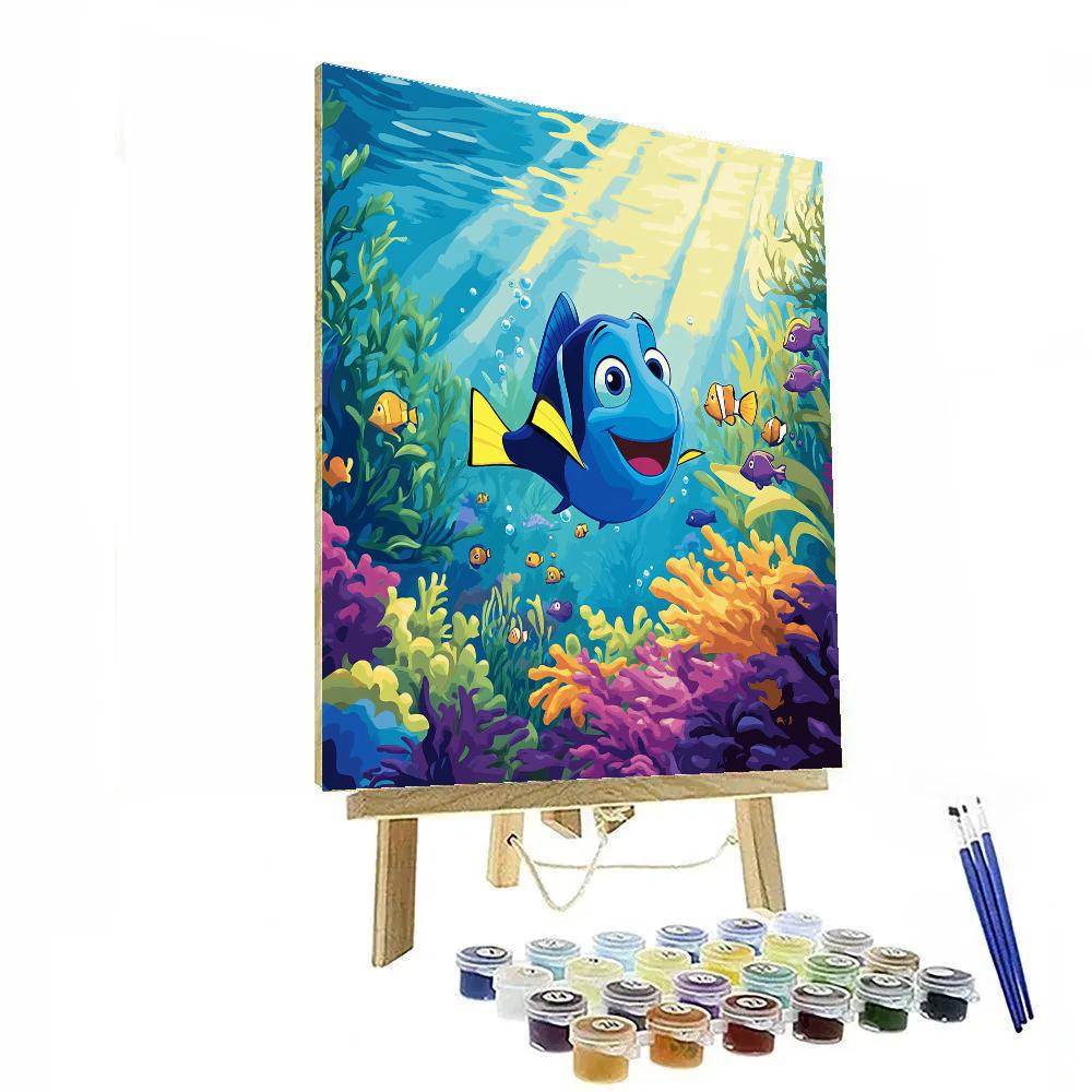 Dorys Ocean Exploration Adventure Disney Number painting