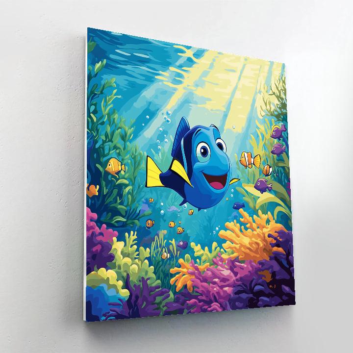 Dorys Ocean Exploration Adventure Disney Number painting