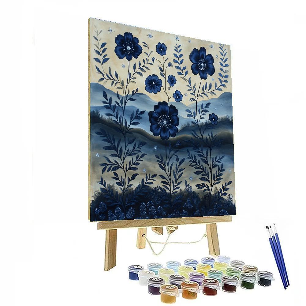 Leonardo Da Vinci Inspired Celestial Herbarium Numbered painting kits