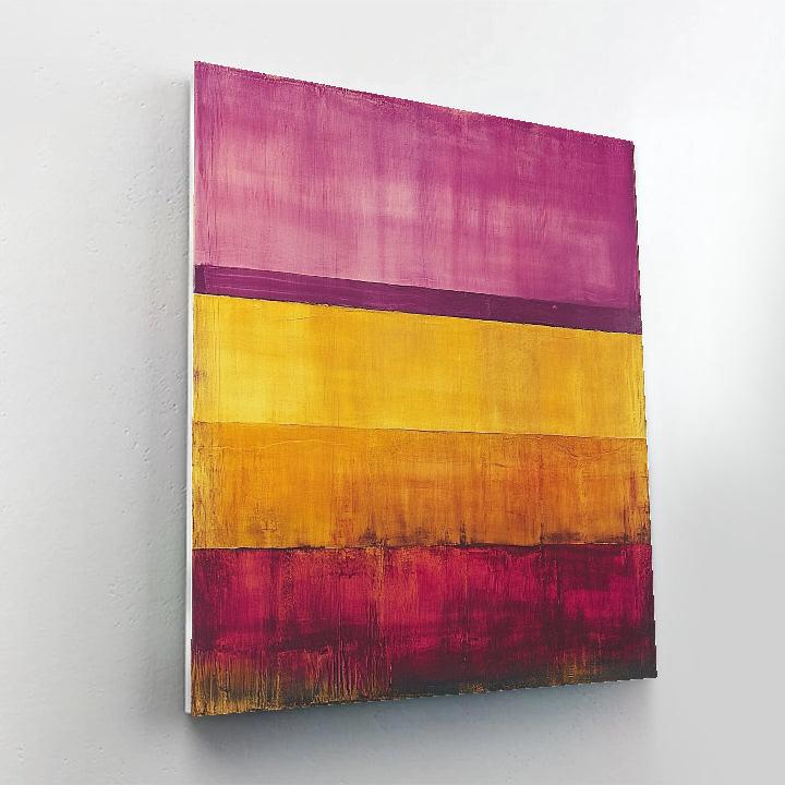 Mark Rothko Inspired Desert Dusk Painting by numbers kit