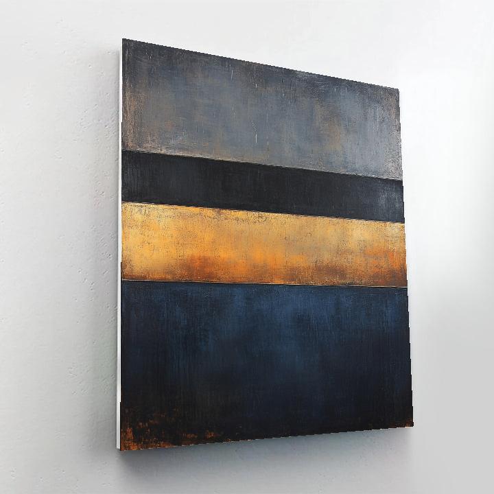Mark Rothko Inspired Celestial Silence Painting by numbers kit