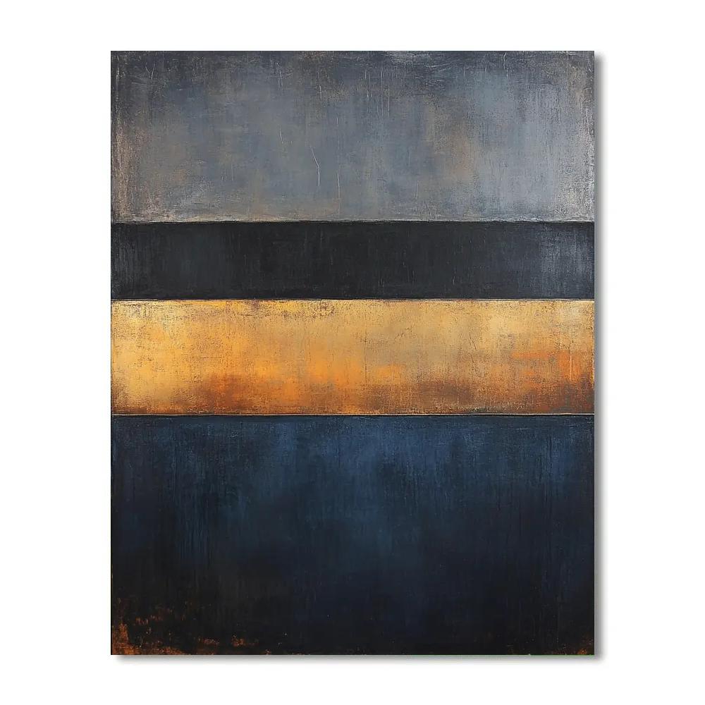 Mark Rothko Inspired Celestial Silence Painting by numbers kit