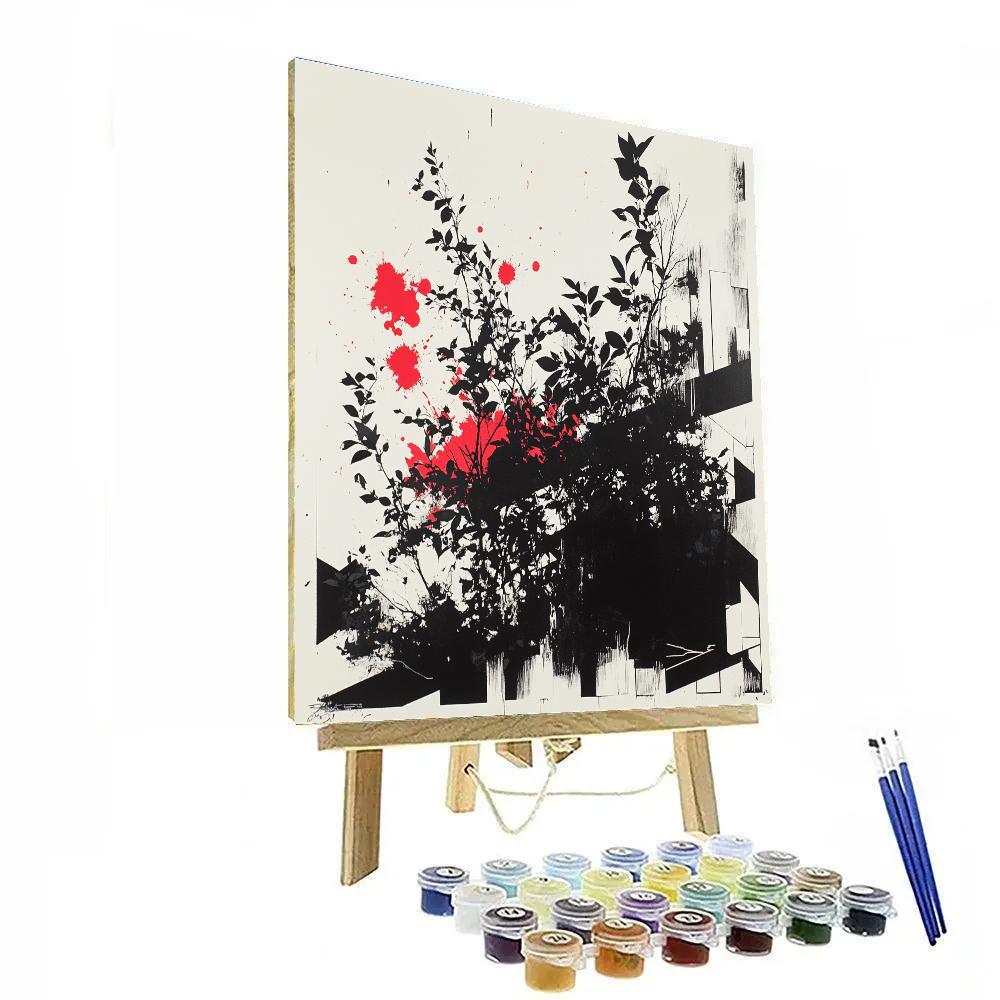 Banksy Inspired Natures Protest DIY paint by numbers