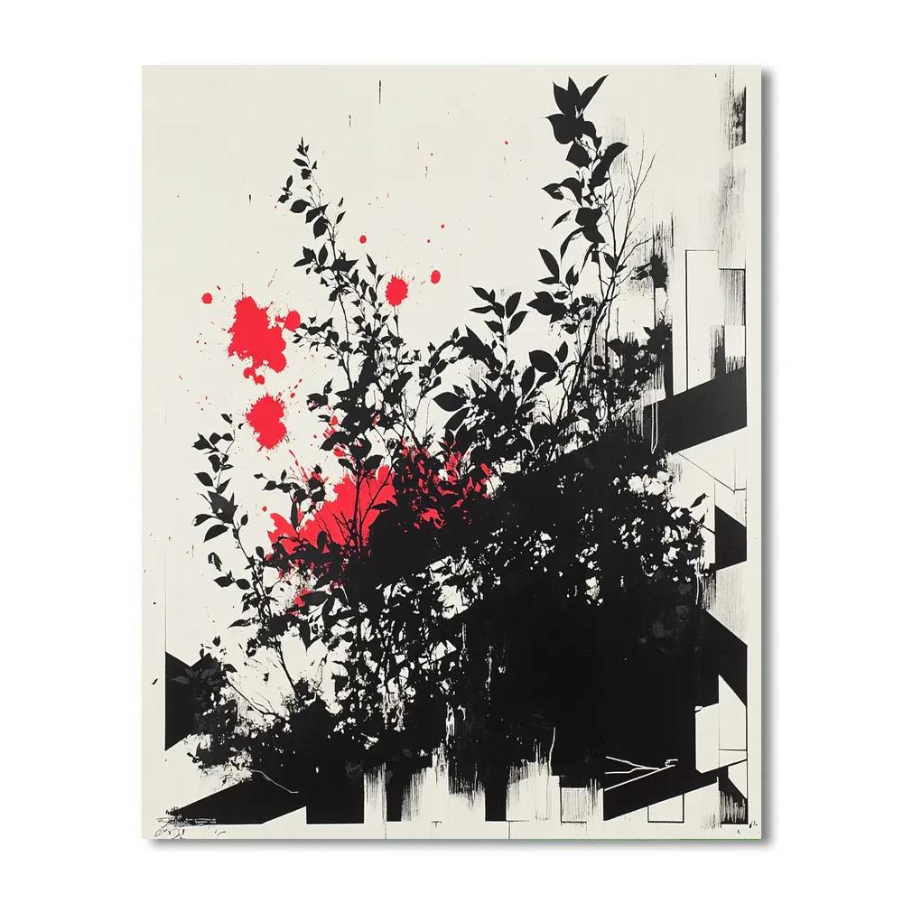 Banksy Inspired Natures Protest DIY paint by numbers