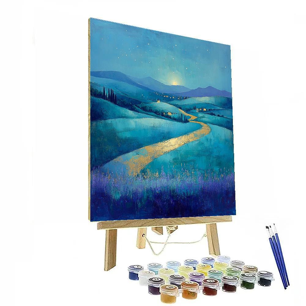 Paul Cézanne Inspired Nebula Stillness Numbered painting kits