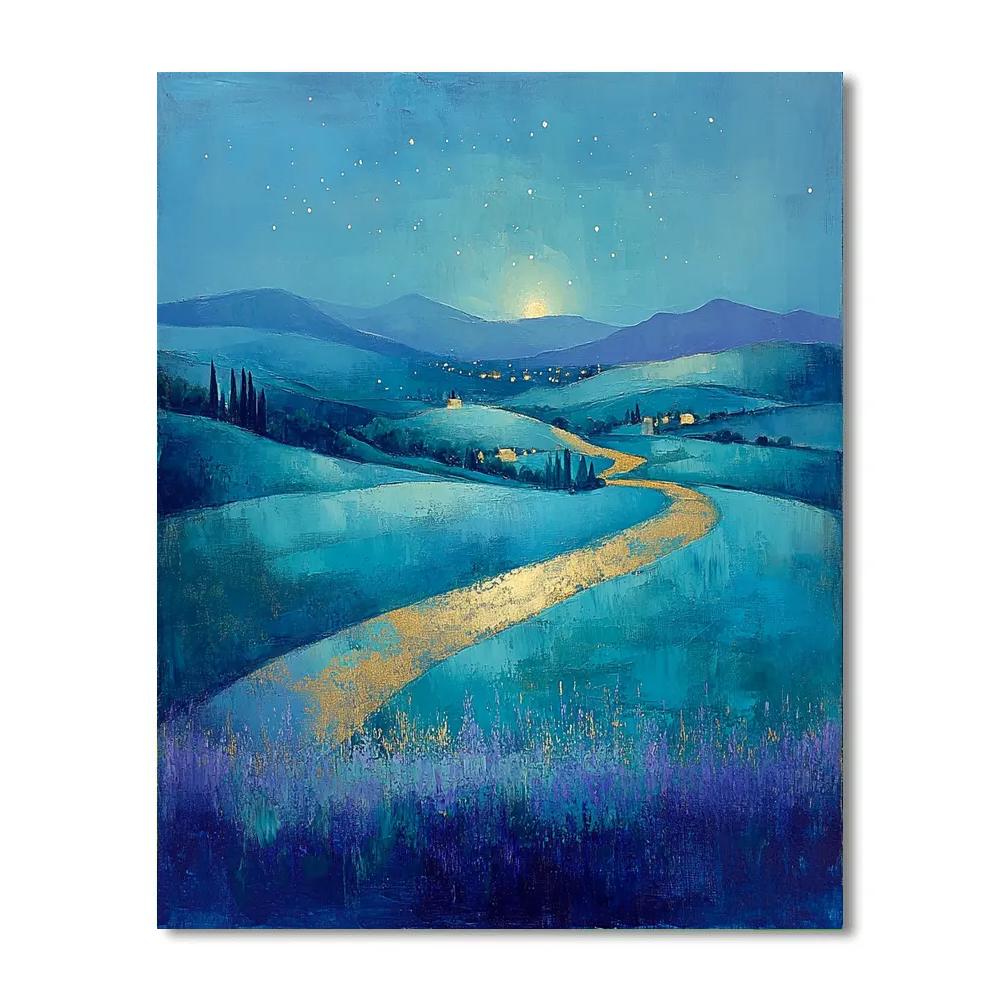 Paul Cézanne Inspired Nebula Stillness Numbered painting kits