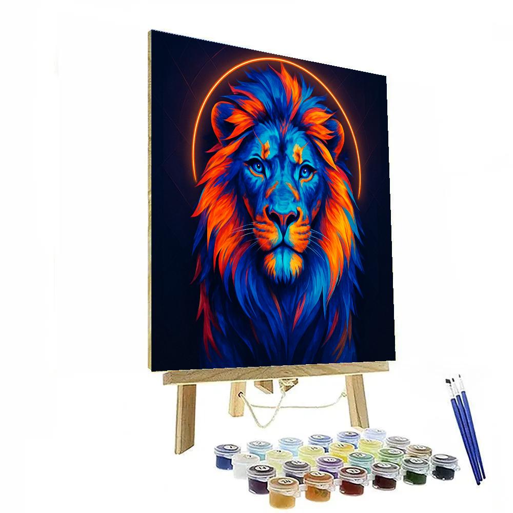 Regal Lion Spectrum painting number kit