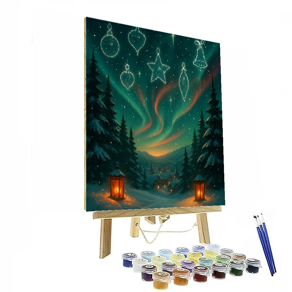 Christmas Starfield Eve paint by number