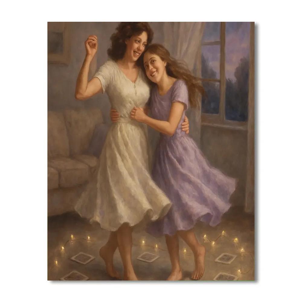 First Dance With Mother paint by numbers