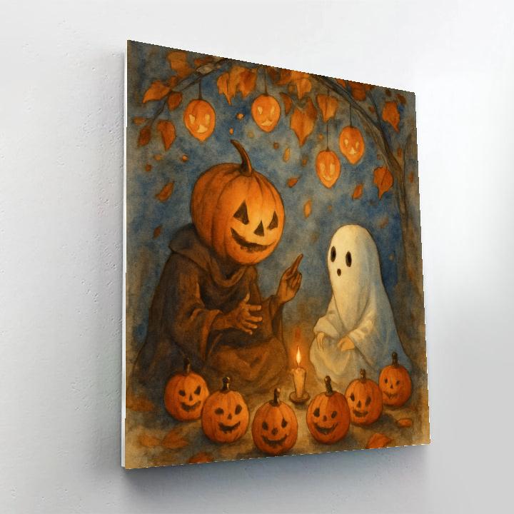 Harvest Night Storytellers Paint by numbers art