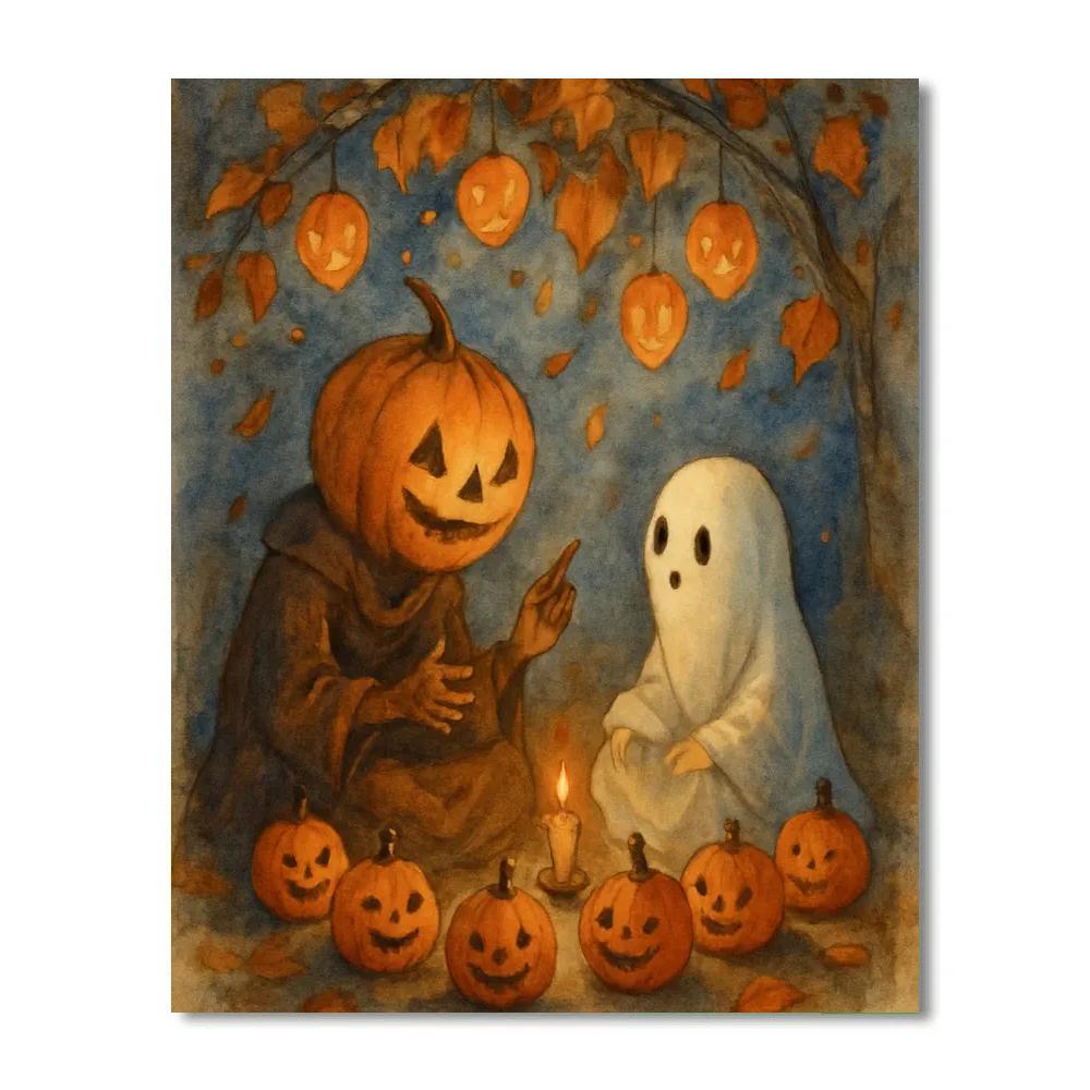 Harvest Night Storytellers Paint by numbers art