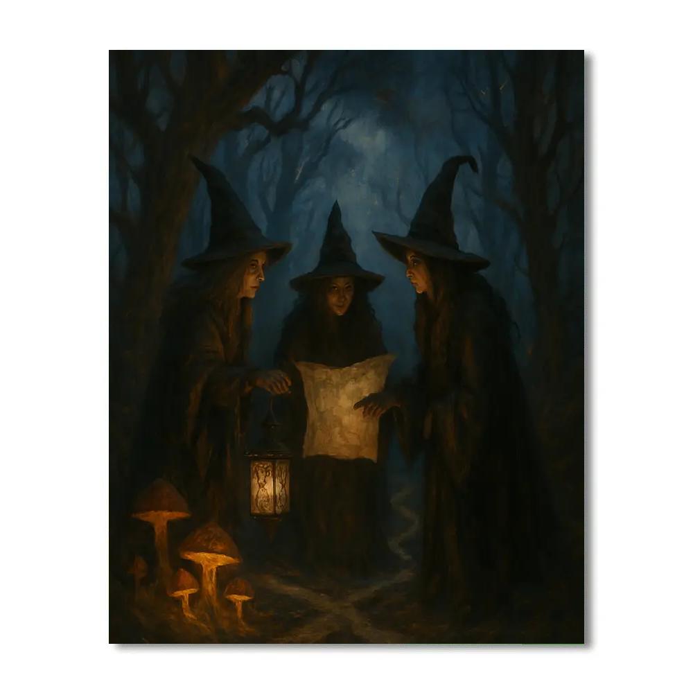 Witchwood Crossroads painting number kit