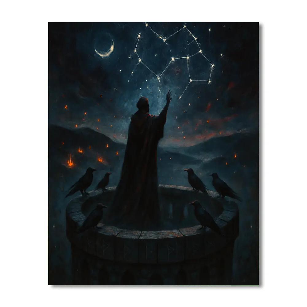 Raven Hollow Observatory Paint by numbers art