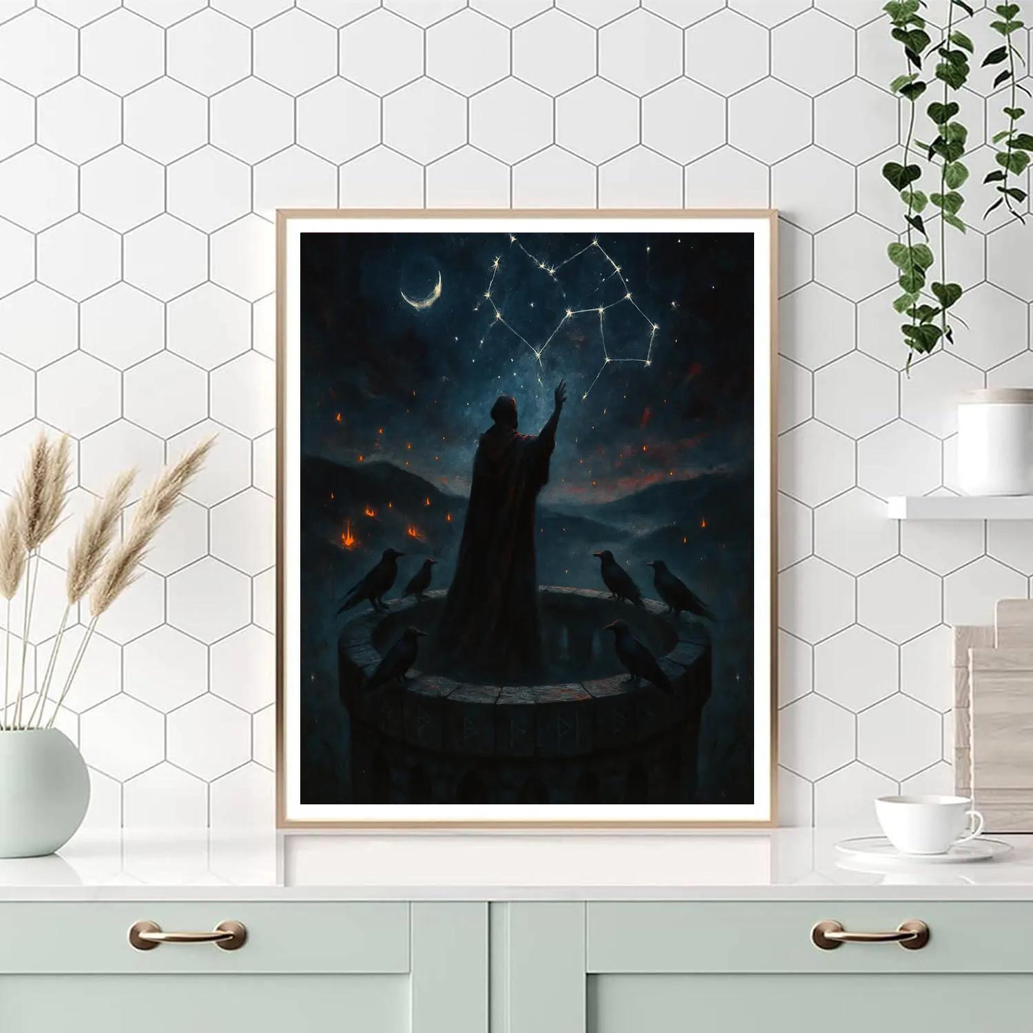 Raven Hollow Observatory Paint by numbers art