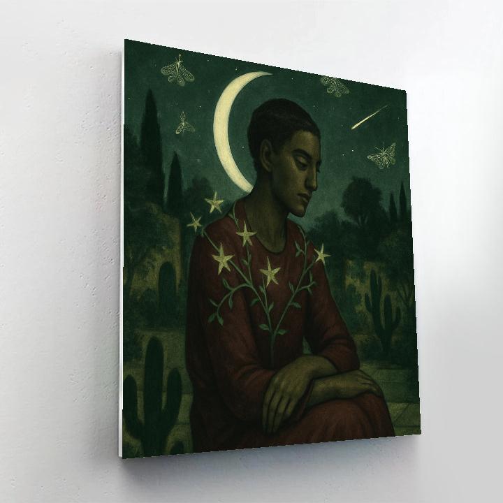 Frida Moon Garden paint by color