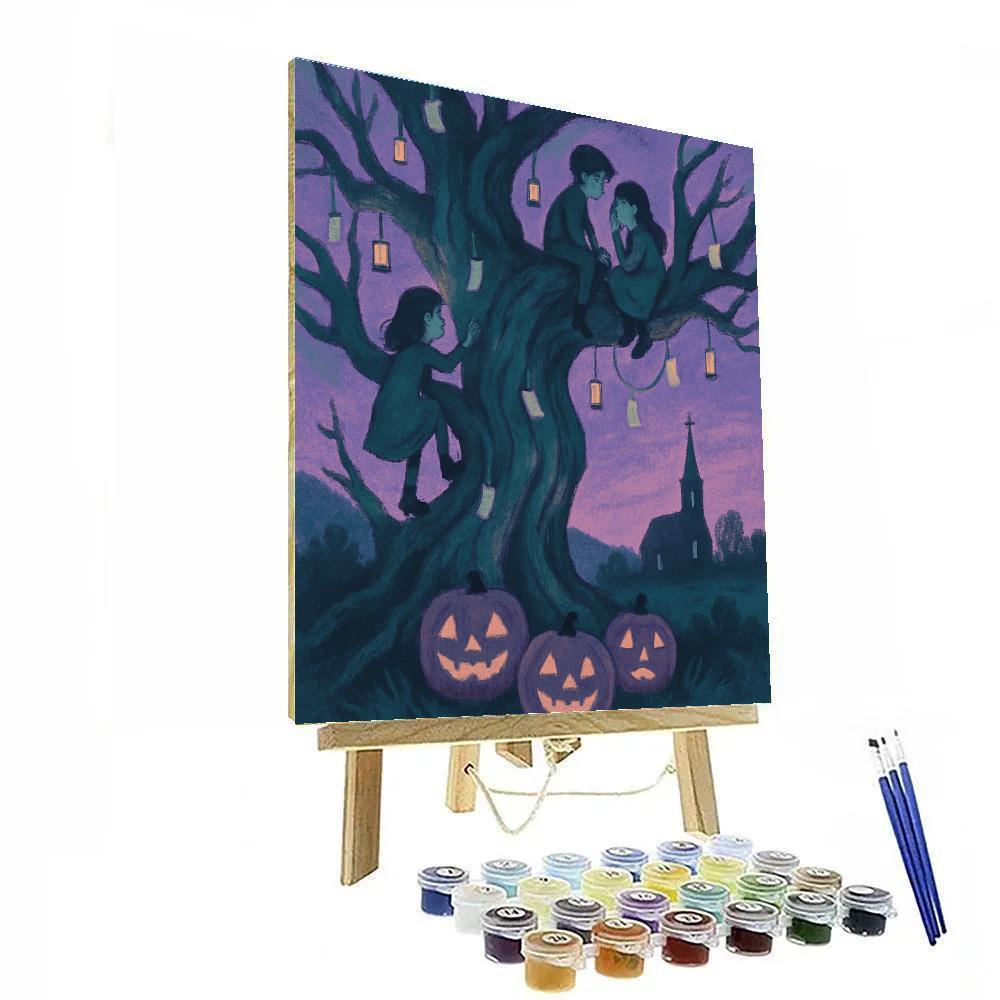 Gallows Tree Storybook Paint by numbers kits